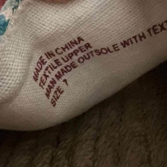 Lilly Pulitzer Lia Espradille Wade & Sea Sz 7 Shoes - Picture 5 of 8